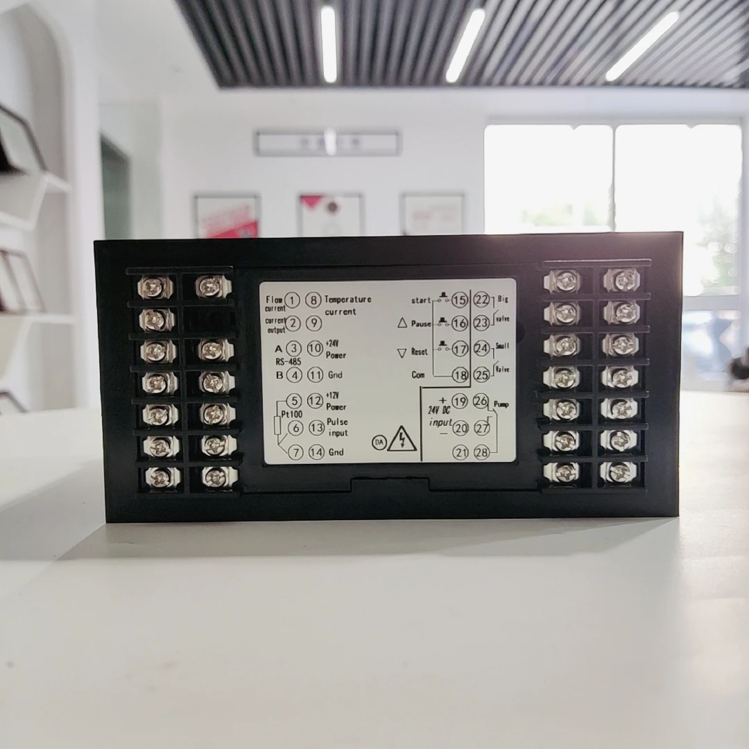 Batch Controller Count the Flow Value and Connect with Flow Meter Quantitative Control