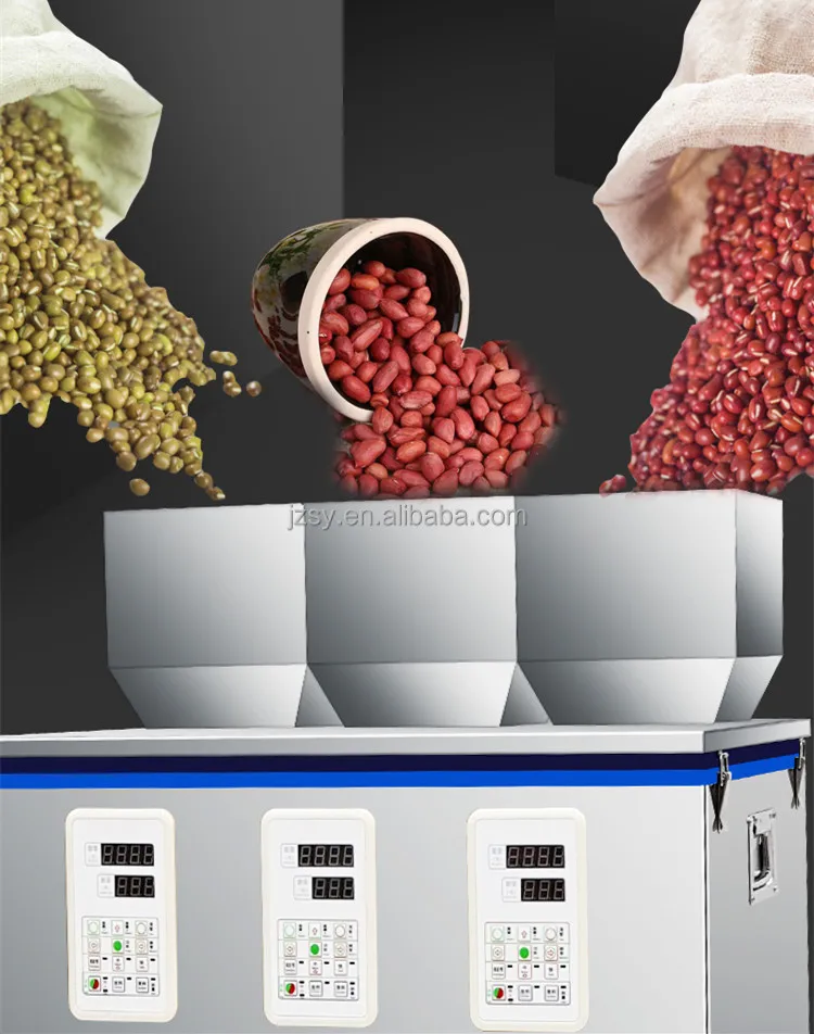2-Kopf-Dosierpackmaschine: Multifunktionale Abfüll- und Verpackungsanlage für Reis, Hundefutter, Partikel und Pulver