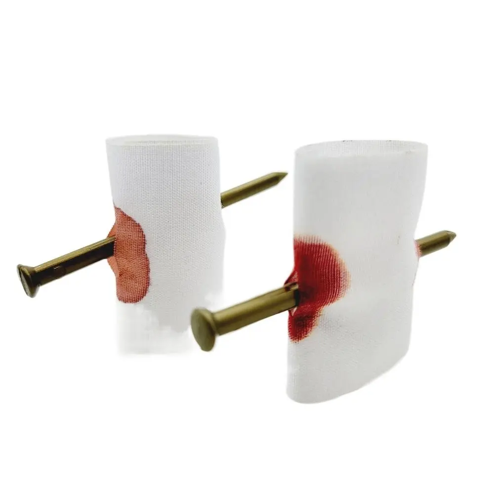 10PCS Grappen Fake Nail Door Finger Prank Trick Scares Mensen Bloed Prank Magic Prop Magic Zorgen Goocheltruc Speelgoed party