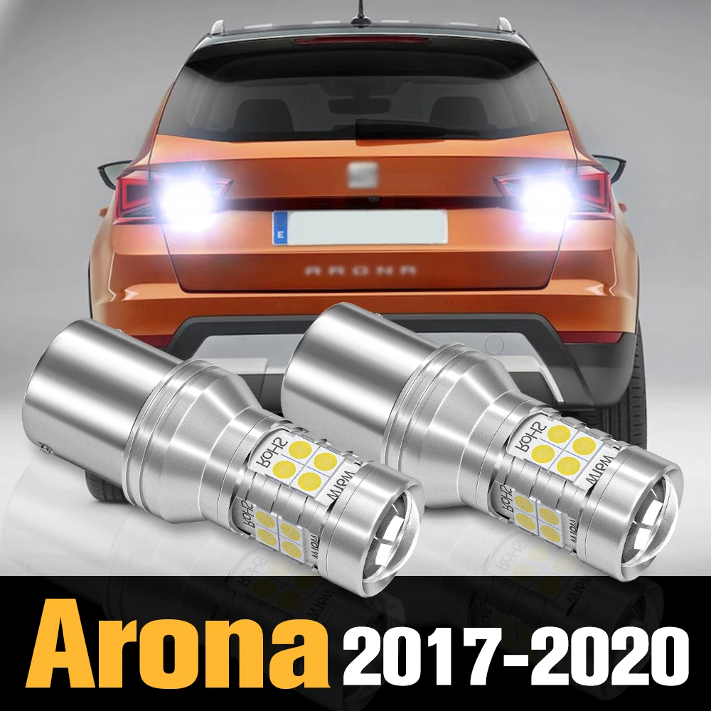 

2pcs Canbus LED Reverse Light Backup Lamp Accessories For Seat Arona KJ7 2017 2018 2019 2020