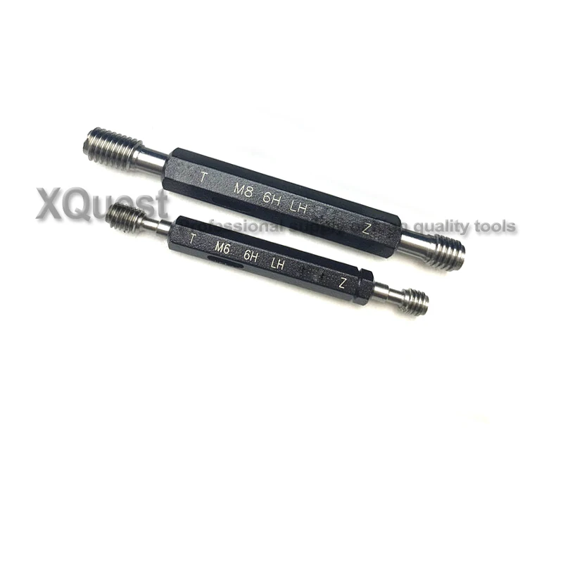 Imagem -02 - Mão Esquerda Rosca Métrica Plug Gage Calibre 6h lh Fio Fino Calibres m8 M10 M12 M14 M15 M16 M17 M18 M20 M22 M24 M25 M26 M27 M28 M30