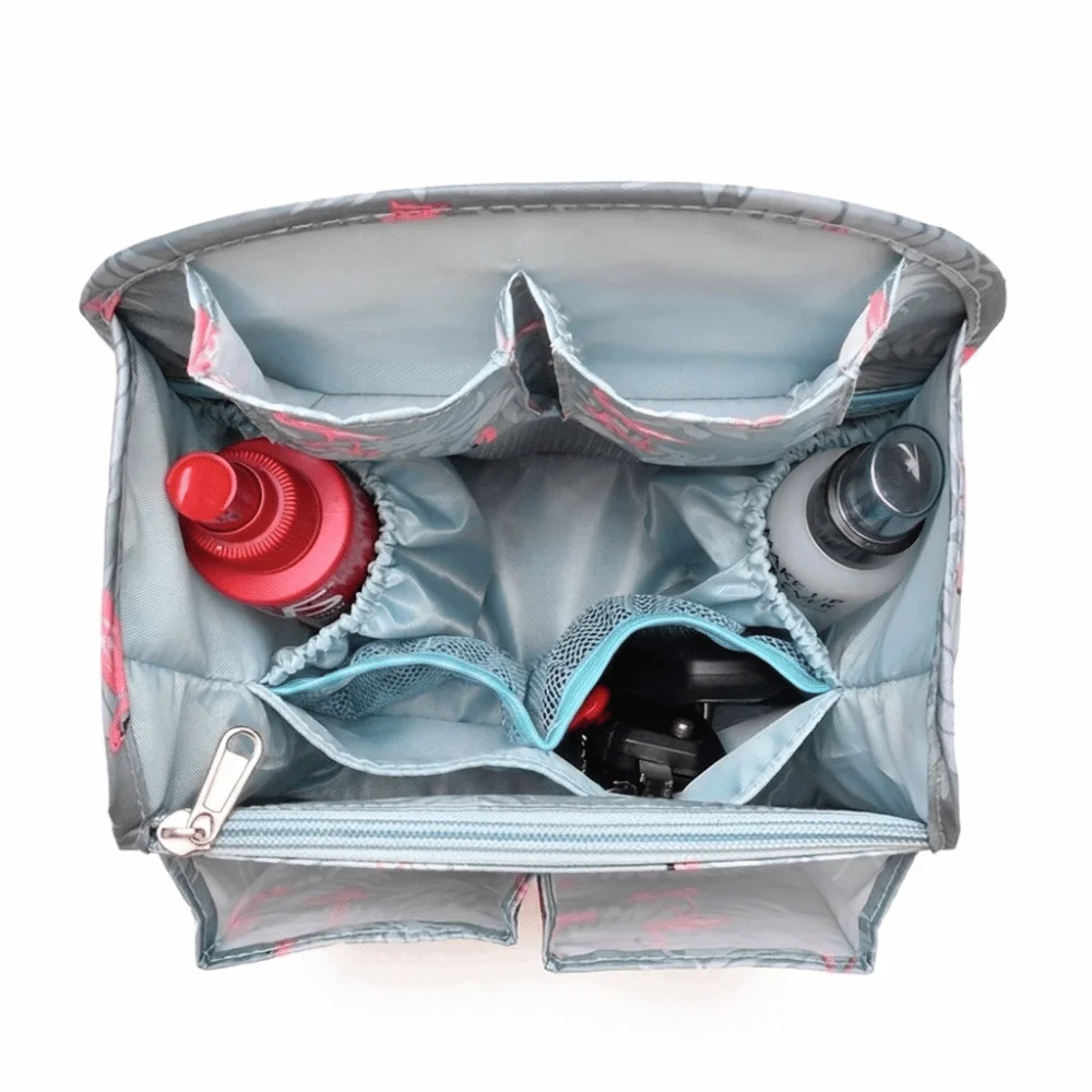 Multi-pockets Backpack Storage Insert Bag Inner Multifunctional Inner Liner Storage Bag Compartment Sorting Large Capacity