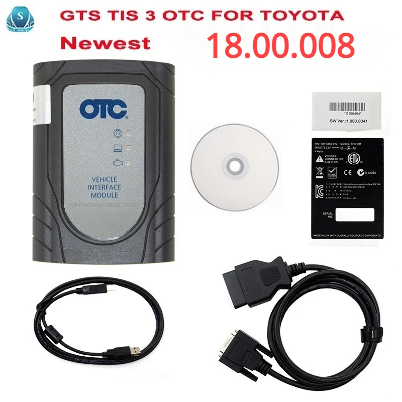 Newest GTS TIS 3 OTC scanner For Toyoya IT2 Latest V18.00.008 For Toyota IT3 GTS OTC Scanner Auto Diagnostic Tool