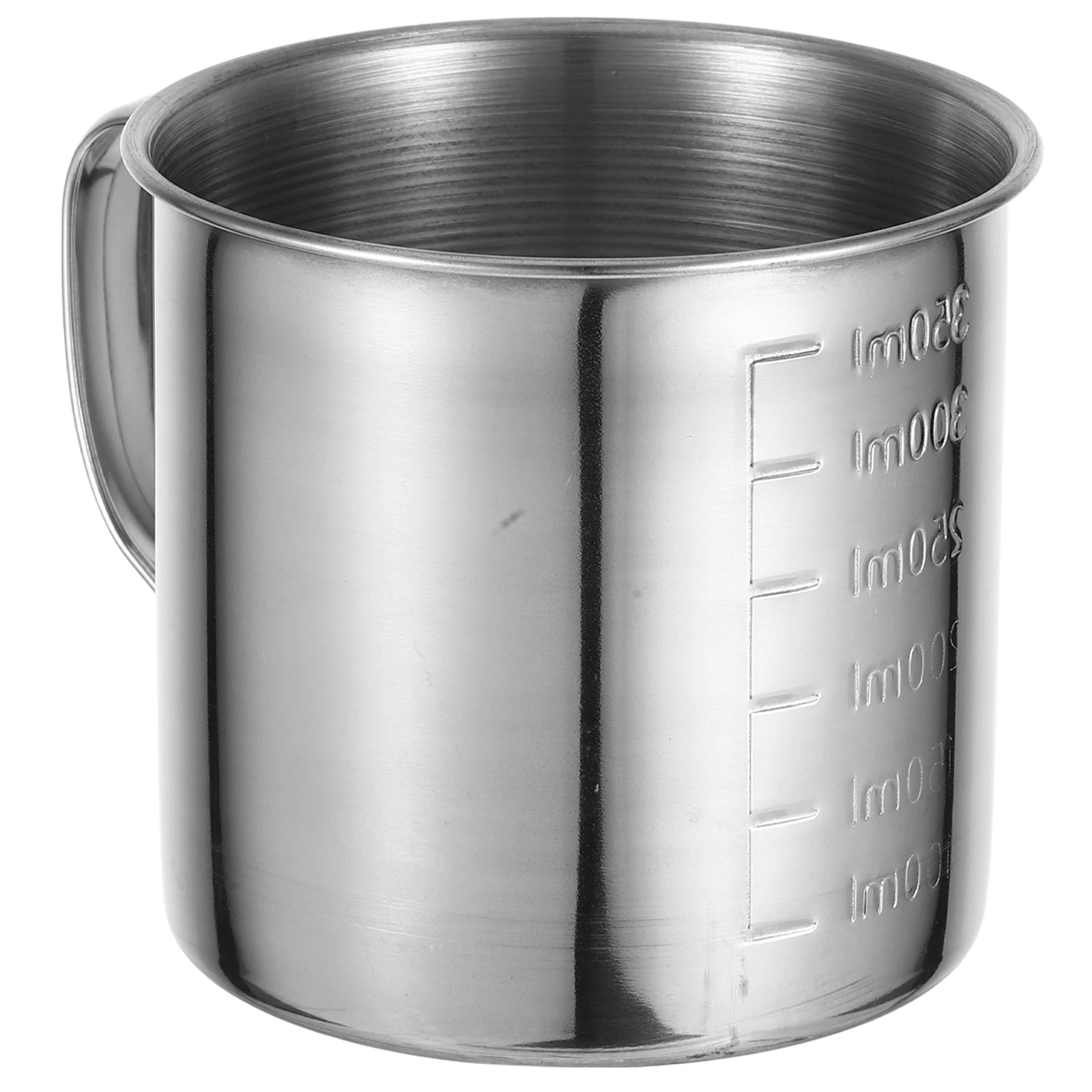 

Stainless Steel Measuring 350ml Graduated Marks Baking Cooking Travel Mug Kitchen Tool Metal Coffee Cups Stainless Steel Measure