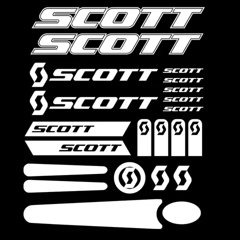 8 best sales Scott-klistermärken - №2