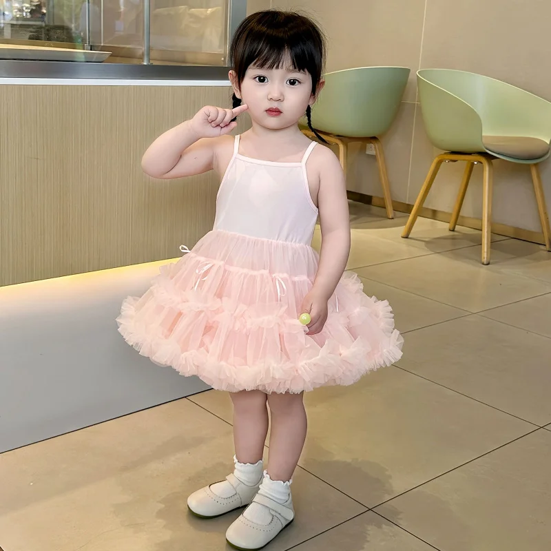 

tutuGirls' Mesh Princess Dress Summer New Fashionable Children's Dress Cake Dress Hot Sale