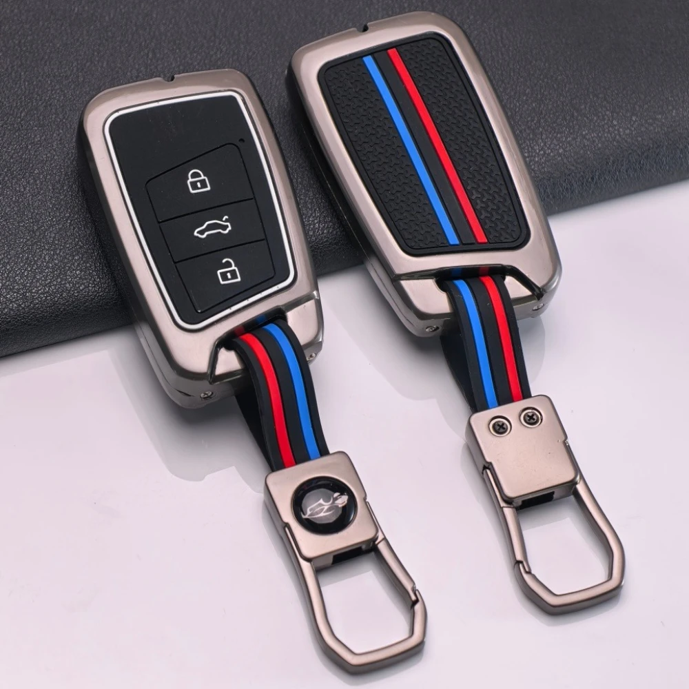 Silicone Car Key Case Cover Fob For VW Volkswagen Magotan Magotan GTE Passat B7 B8 CC Arteon Skoda Fabia Superb A7 Kodiaq Seat view 4
