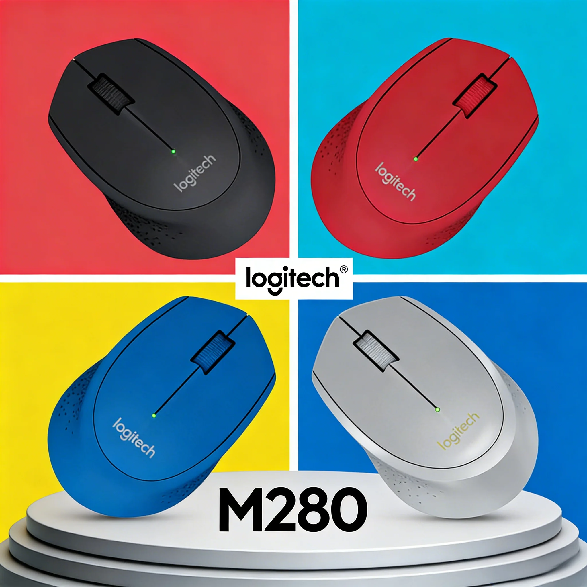 

Надежные Logitech M280/M330 - Проверенный бренд для офисной периферии
