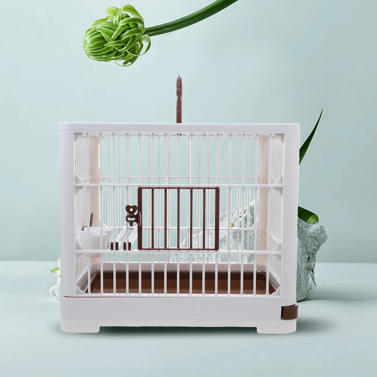 

Portable Large Parrot Outdoor Pigeon Durable Ventilated Detachable Tray Birdcage For Cockatiel Budgie Finch