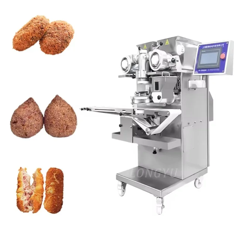 Automatic SV-208 Stuffed Cheese Meat Ball Machine Coxinha Kubba Making Machine