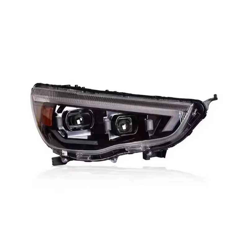 New XLX 12V 55W 4000 Lm 5000K LED Projector Headlight Assembly for 2013-2019 ASX Daytime Running Lights Sequential