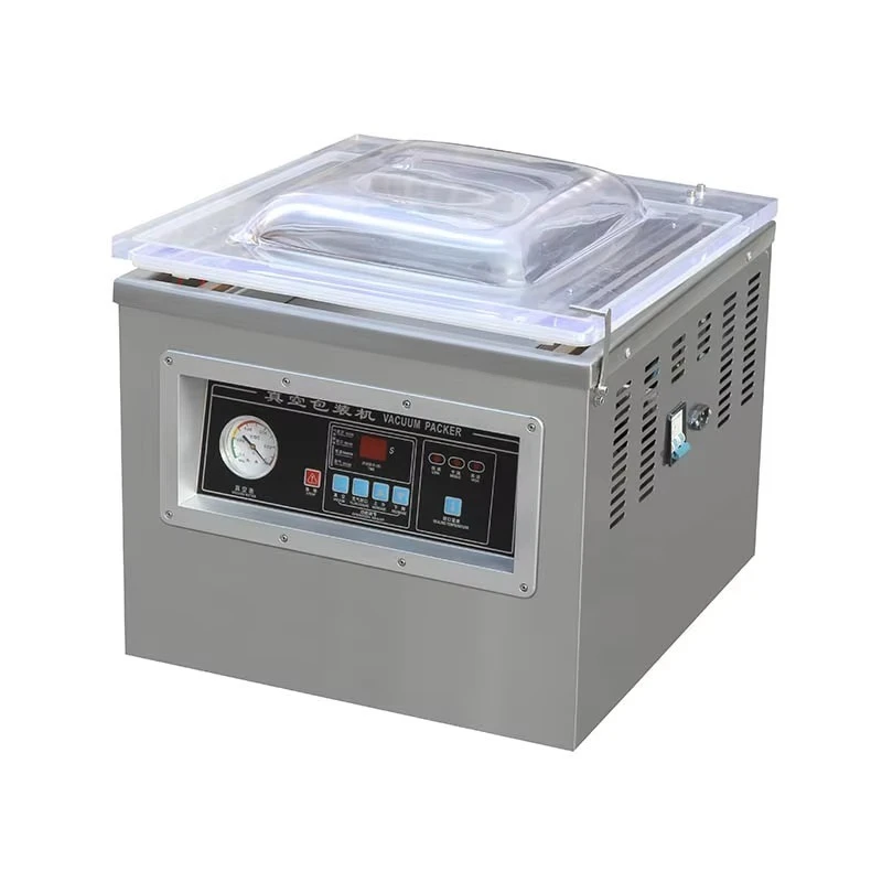 

DZ-400/2F vacuum packaging machine 0.9KW