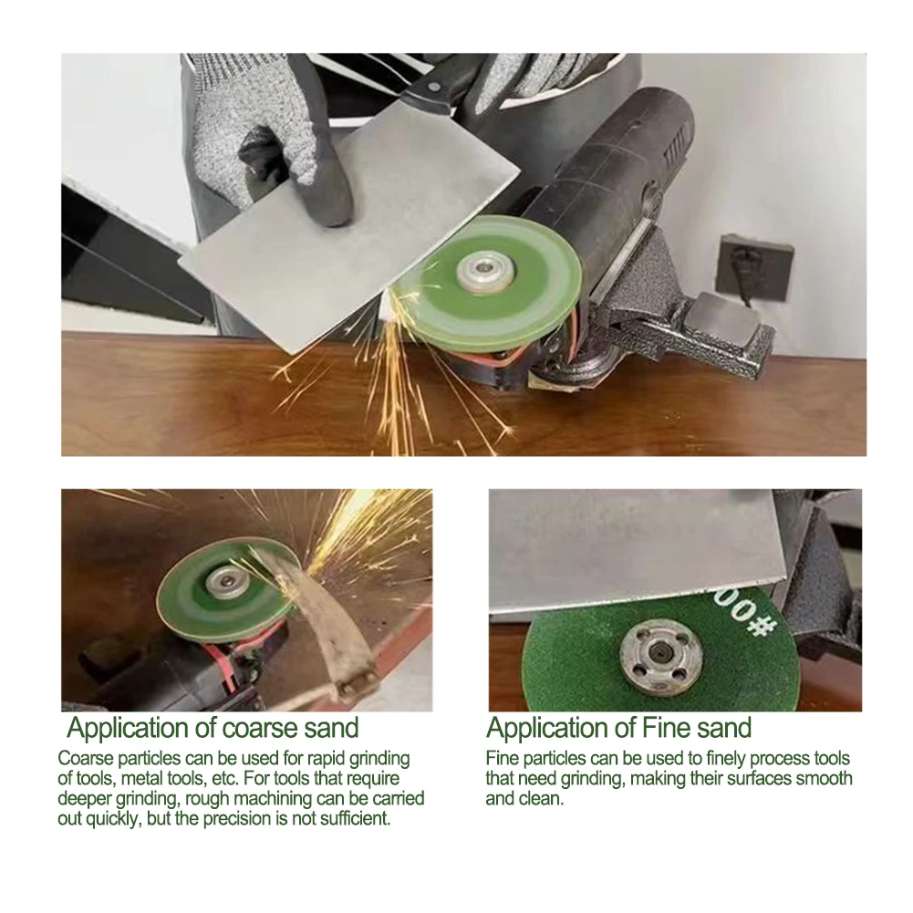 4 шт., отрезной диск по металлу, угловая шлифовальная машина, пильное полотно, шлифовальный круг из смолы, диск 400-2000, сетка, аксессуары для электрической угловой шлифовальной машины
