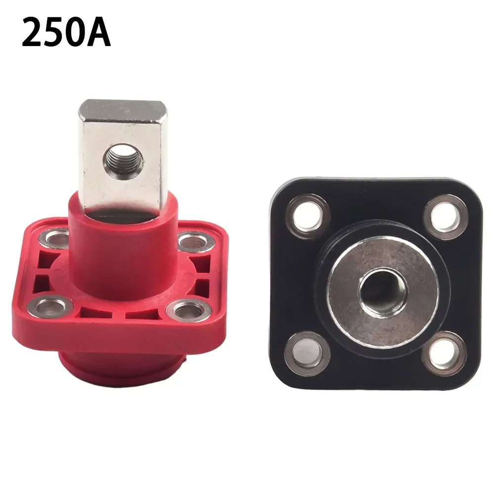 

2PCS Lithium Battery Copper Terminal Connector Energy Storage Terminal 250A Hot Sale 2pcs 250A Energy Storage Terminal