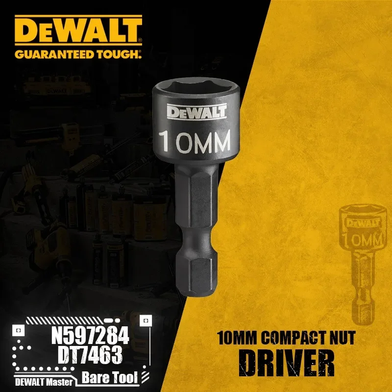 DEWALT N597434/DT7462 N597284/DT7463 Compact Nut 8/10/13MM Driver Power Tool Accessories