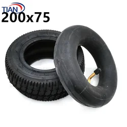 High Quality 200x75 Mini Electric Scooter Tire 200*75 Inner Tube Outer Tyre 8 Inch Wide Inflation Wheel Tyre