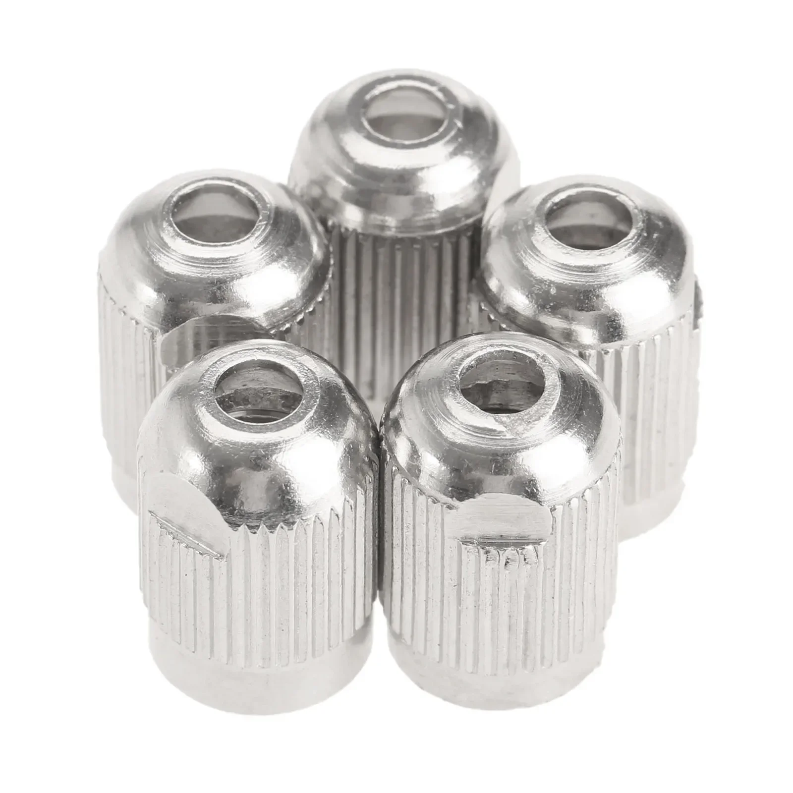 5Pcs Zinc Alloy M8*0.75 Electric Mill Shaft Screw Cap Collet 16mm Length Polishing Grinding Rotary Tools Power Tool Accessories