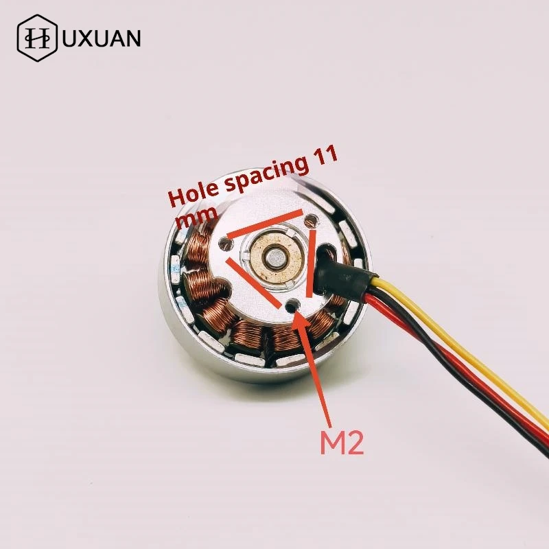 1Pcs RC Drone FPV Quadcopter Aircraft Engine Accessories Used 1200KV Mini 2204 2S-3S 3-phase Brushless Motor High Speed