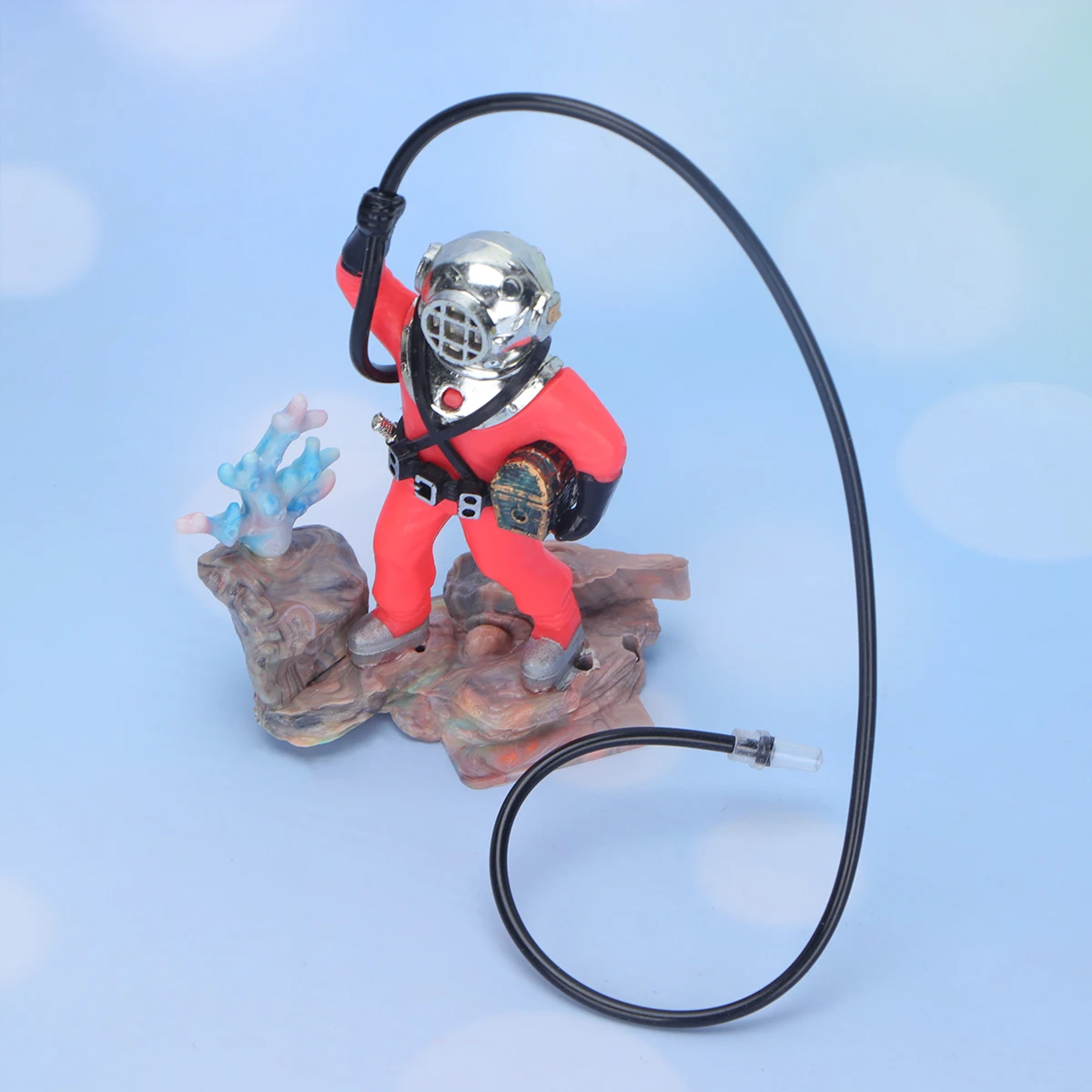 

Accessories Diver Fish Tank Decoration Ornament Scuba Aquariums Mini-ornements D'aquarium