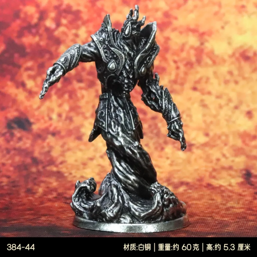 Metal Chess Pieces in Board Game Copper Figurines Soldier Elemental Evil Mini Figurines Miniatures Decoration Crafts view 5