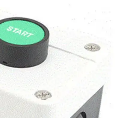 Stop Button Box 22mm IP65 Waterproof Control Station 1NO 1NC Push Button Switch For Industrial Machine Automation Equipment