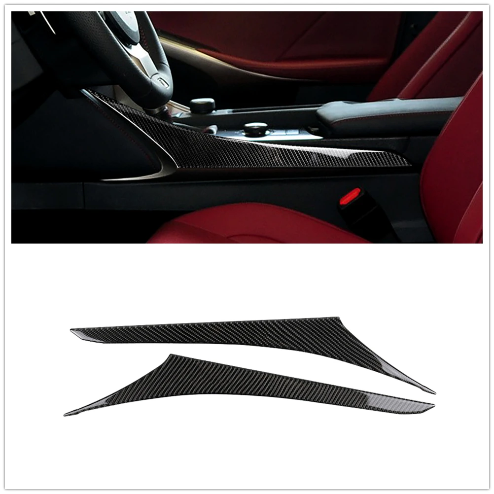 

Carbon Fiber Side Gear Shift Box Cover Trim For LEXUS IS250 IS300 IS350 2013-2020