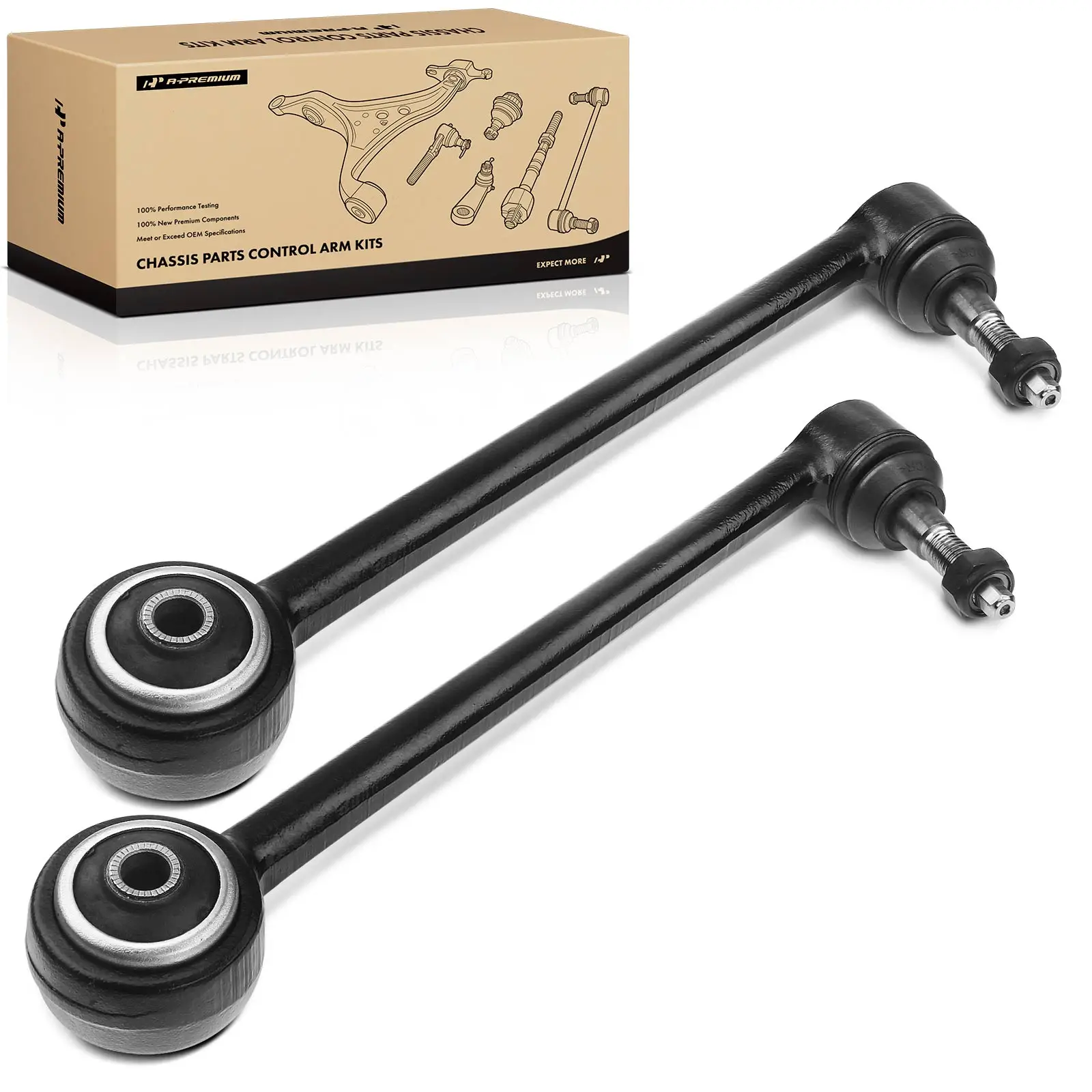 A-Premium 2x Front Control Arm with Ball Joint for Chevrolet Caprice 2011-2013 Pontiac G8 2008-2009