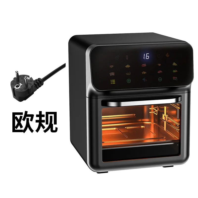 10L AirFryer Visual intelligent household flip fryer, oil-free multifunctional multi-layer oven Air Fryers 220V 110V