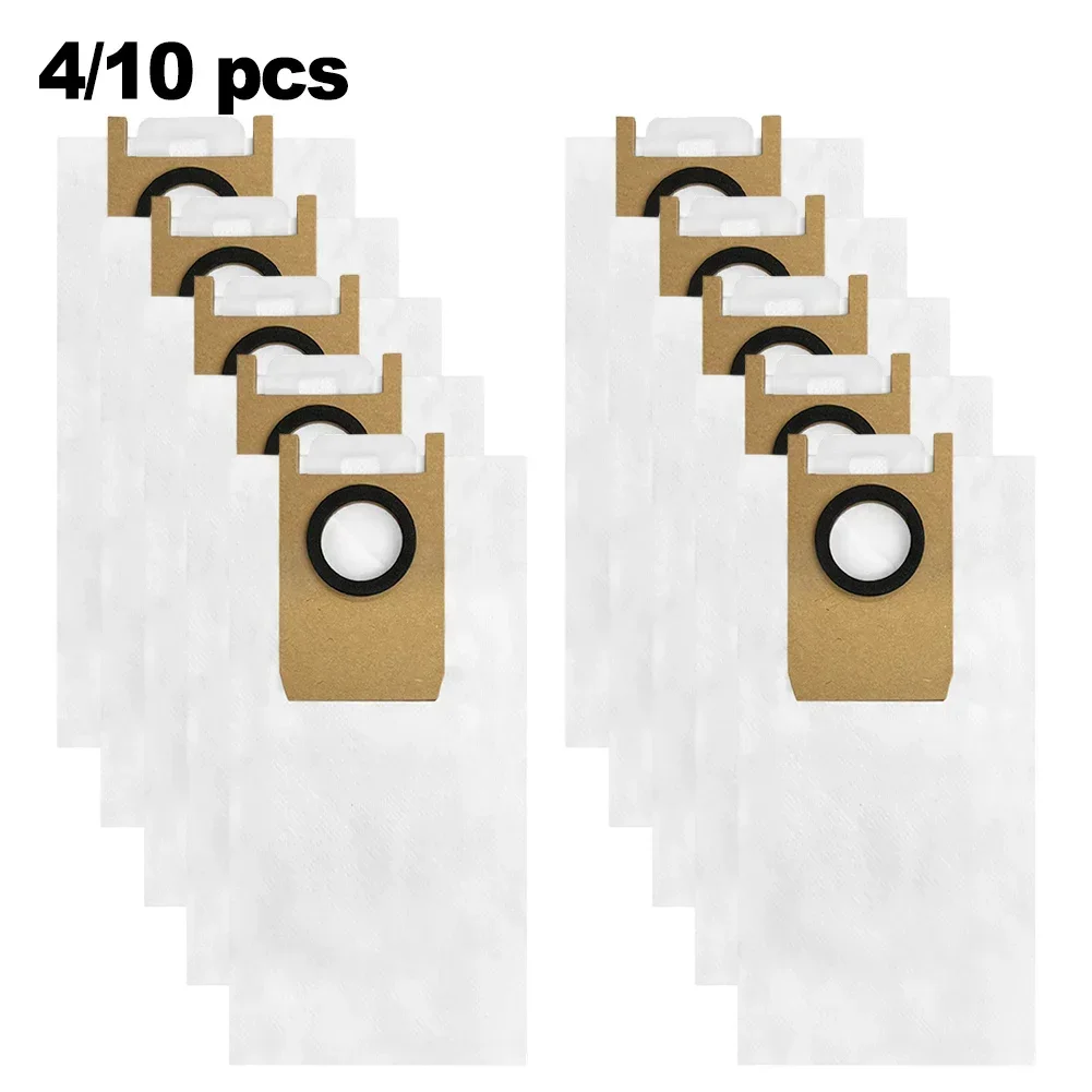 

4/10pc Non-woven Fabrics Dust Bags For Eufy 3-in-1 E20 Robot Vacuum Cleaner Replacement Parts Large Capacity Reusable Dust Bags