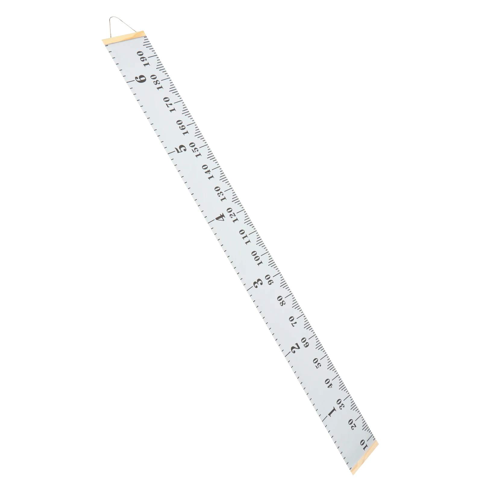 

1pc Creative Kids Height Ruler Hanging Wall Chart Durable Wooden Growth Measurement Decor Home Living Room Closet Easy Install