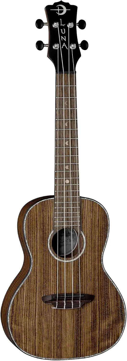 Concert Ukulele, Walnut, with Polyfoam Case, Strings, Tuner, Strap, Instructional DVD, and Polishing Cloth Included
