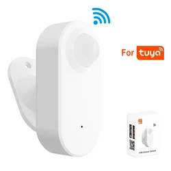 Tuya-Capteur de mouvement PIR WIFI, surveillance en temps réel, infrarouge, présence humaine, vie, sans fil, système de sécurité à domicile