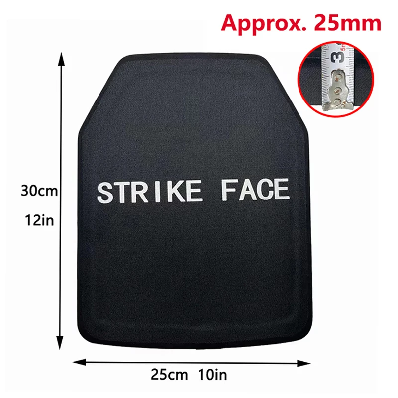 Defensive Shield UHMWPE+Aramid Plate IVL protective tactical insertion board backpack deck defense shield self-defense