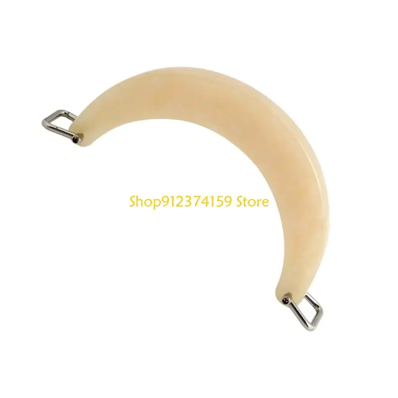 G5AE Fashionable Shaped Purse Handle Upgrades For Bag Replacement