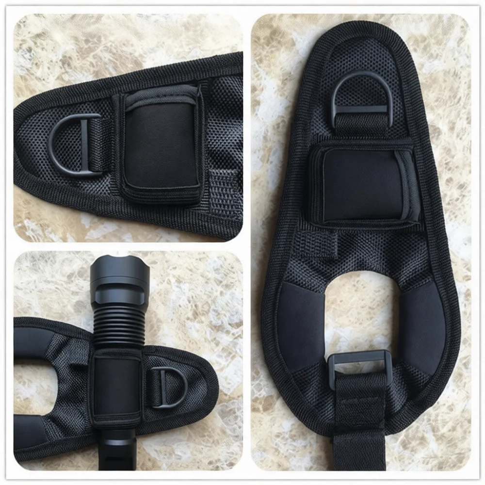 Hand Held Torch Wrist Mount For Palight Flashlight Accessory Hands Free Lighting Tool For Diving Camping Climbing Sports