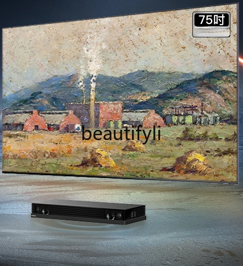 

Ultra-thin seamless wall wallpaper TV 75-inch 4K mural audio flagship sound quality