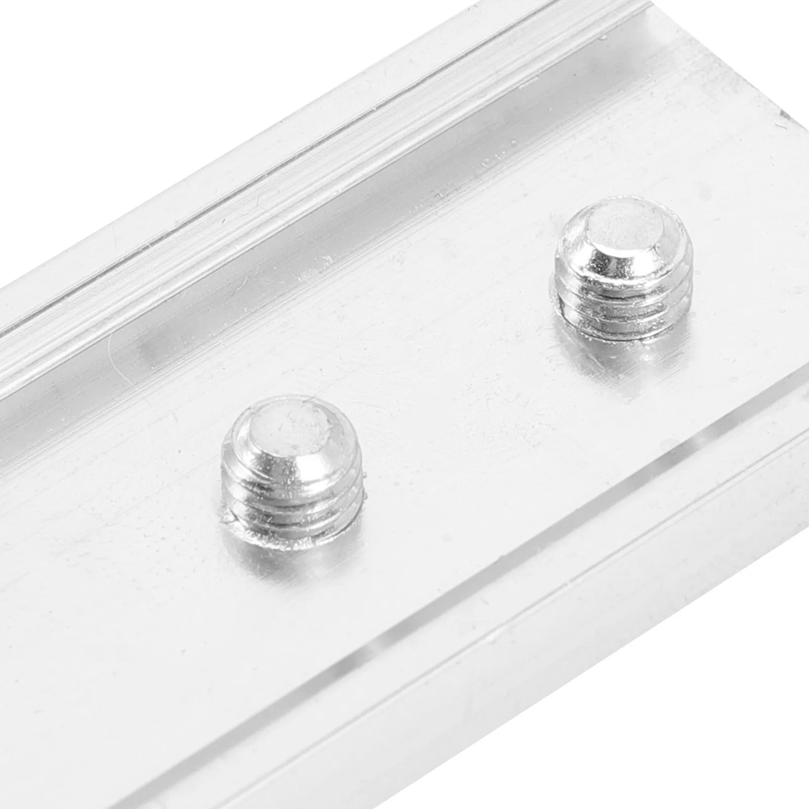 2Pcs Professional Curtain Track Connector Premium Aluminum Alloy for Ceiling Track Electric Window Rail Joint
