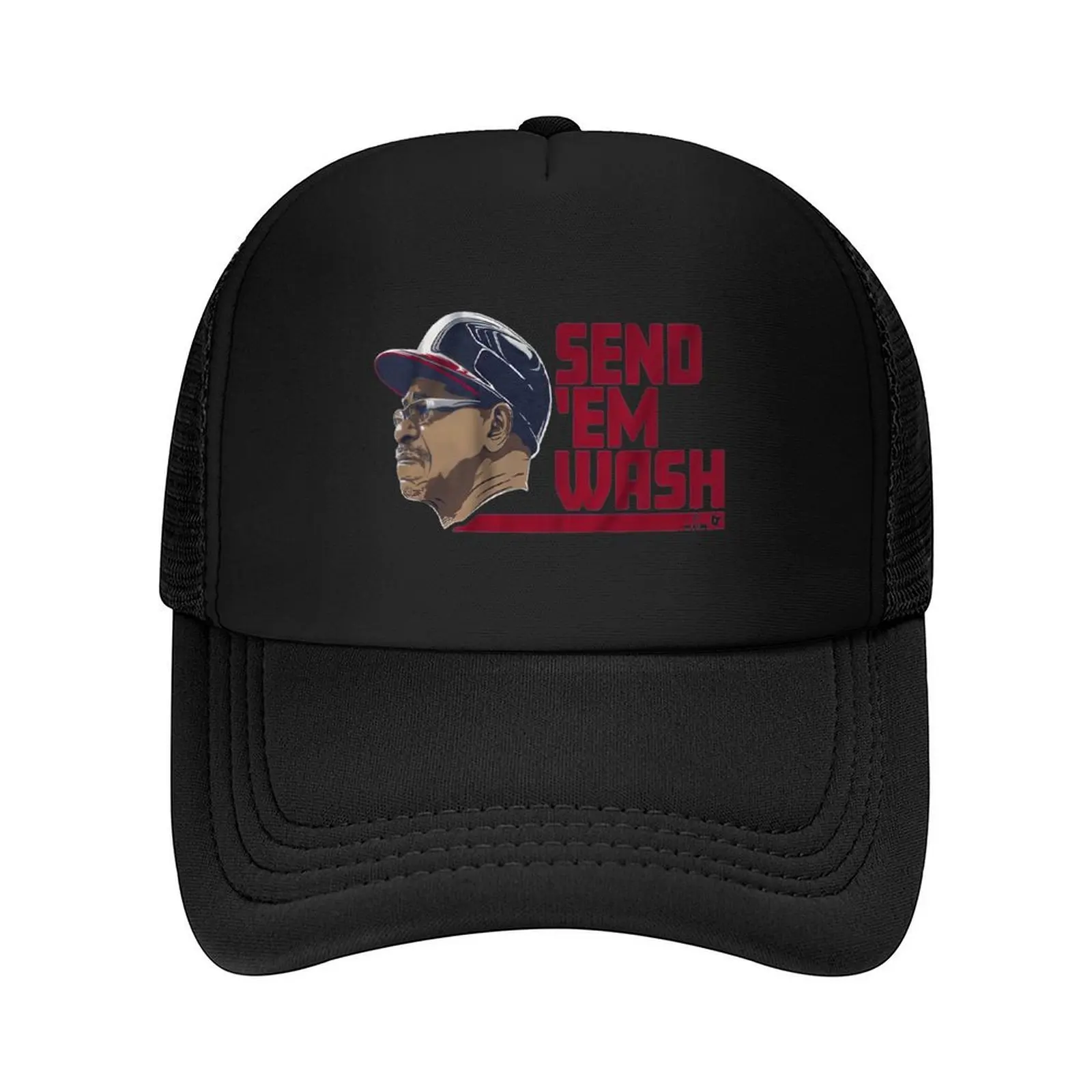 

Ron Washington send them wash Baseball Cap Sun Cap custom caps Cosplay fishing caps man For Women Men's