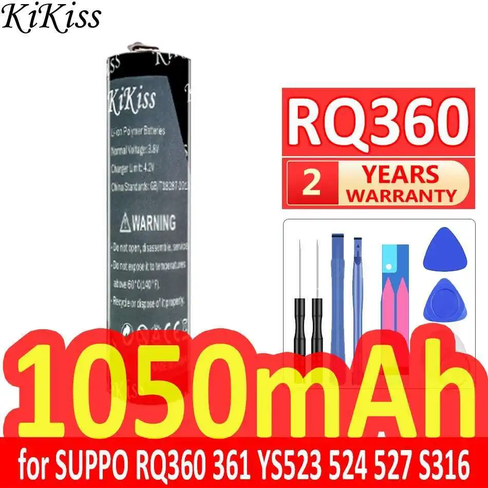 

1050 мАч для Suppo RQ360 361 YS523 524 527 S316 аккумулятор для бритвы высокая совместимость