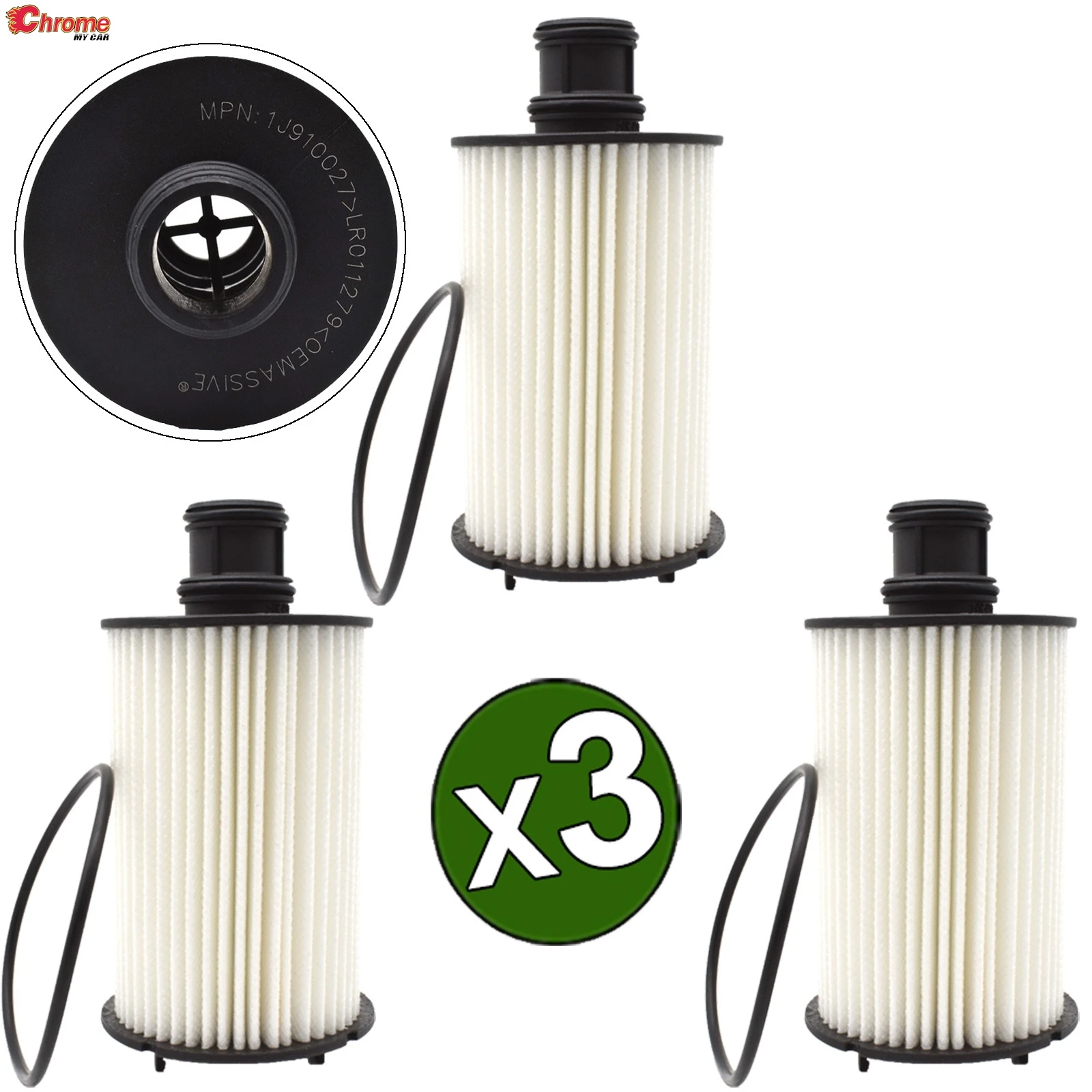 3Pcs LR011279 Oil F… - image