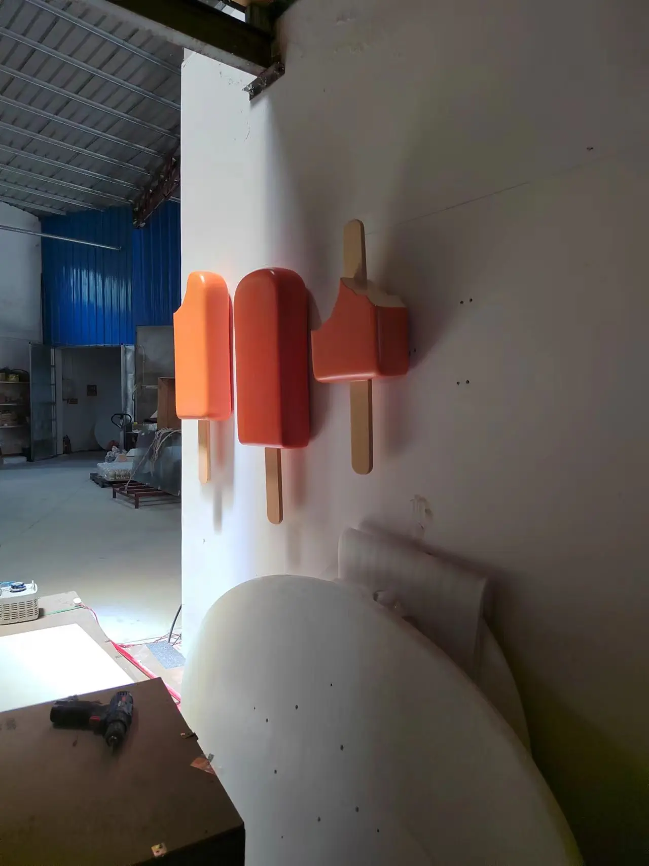 Creative Wall Art Wall Popsicle Epoxy Statue