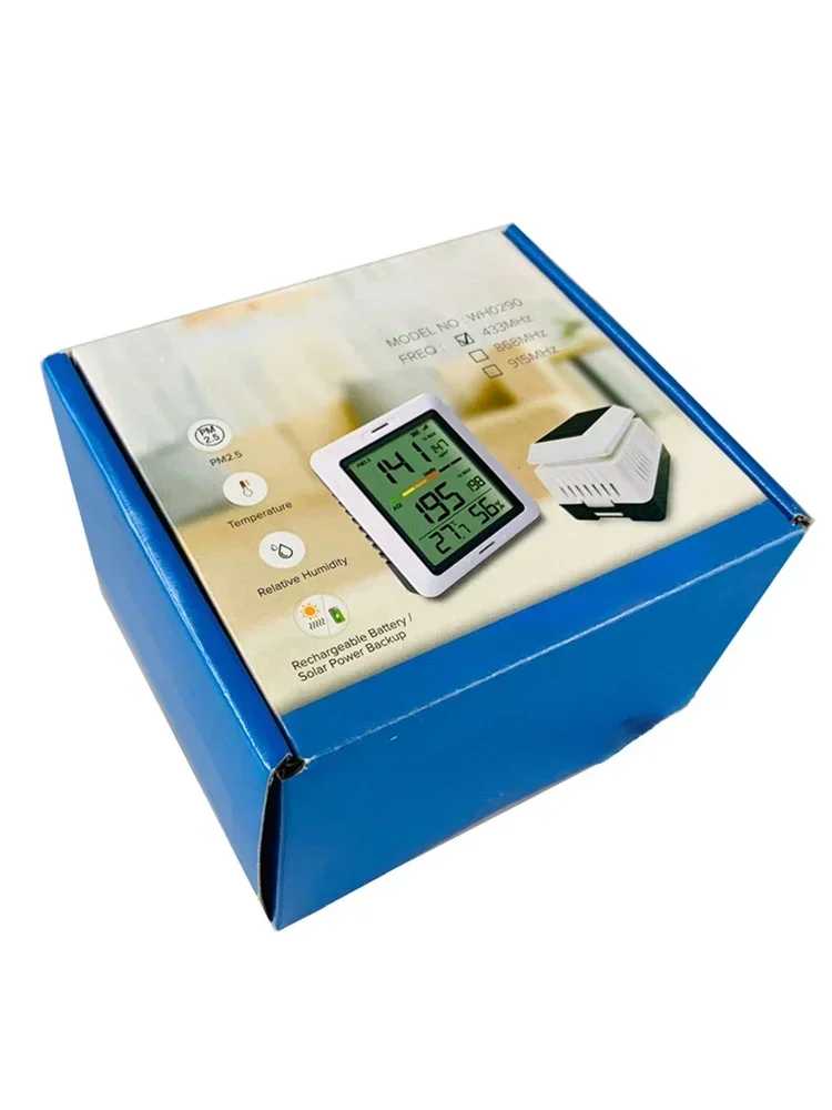 PM2.5 Measurement, Air Quality Detection, Air Monitoring, Temperature and Humidity Wireless Screen
