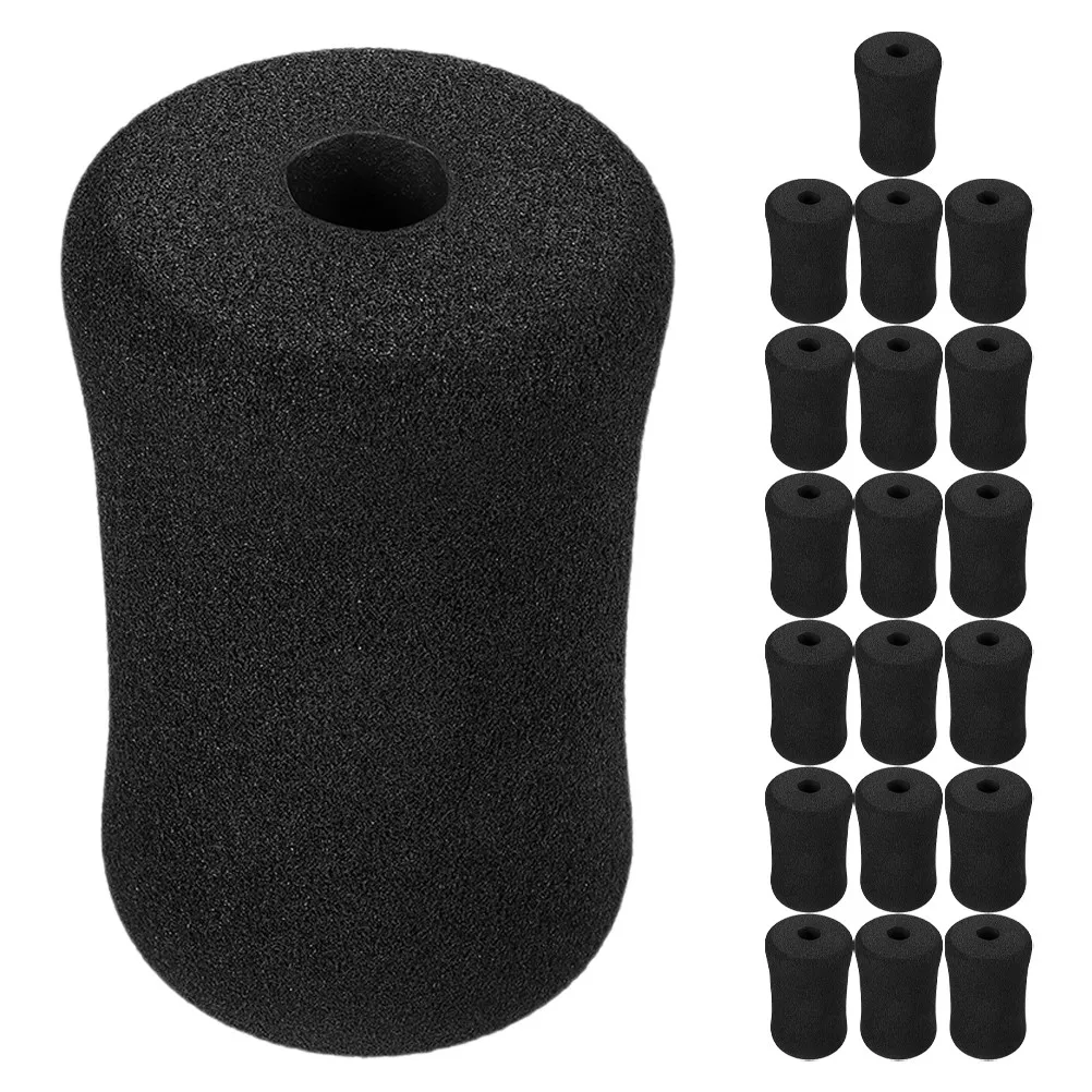 20Pcs Universal Sit-Up Bench Foam Covers High Density Replacement Pads for Gym Equipment Leg Extension Curl Machine Accessories