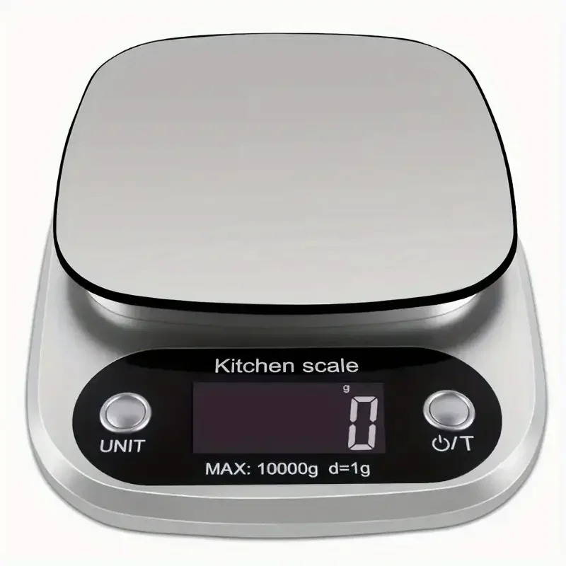 1pc Accurate Digital Kitchen Scale for Cooking and Baking - 22lb Capacity in Grams and Ounces Perfect for Coffee Meat and More