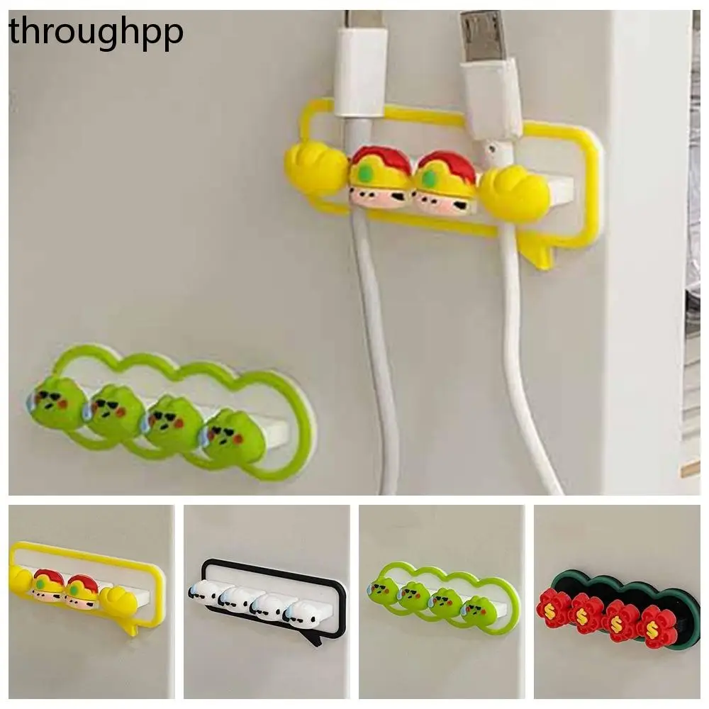 

Creative Cable Winder Silicone 3 Holes Desk Organizer Wire Winder Data Line Earphone Cord Mannagement