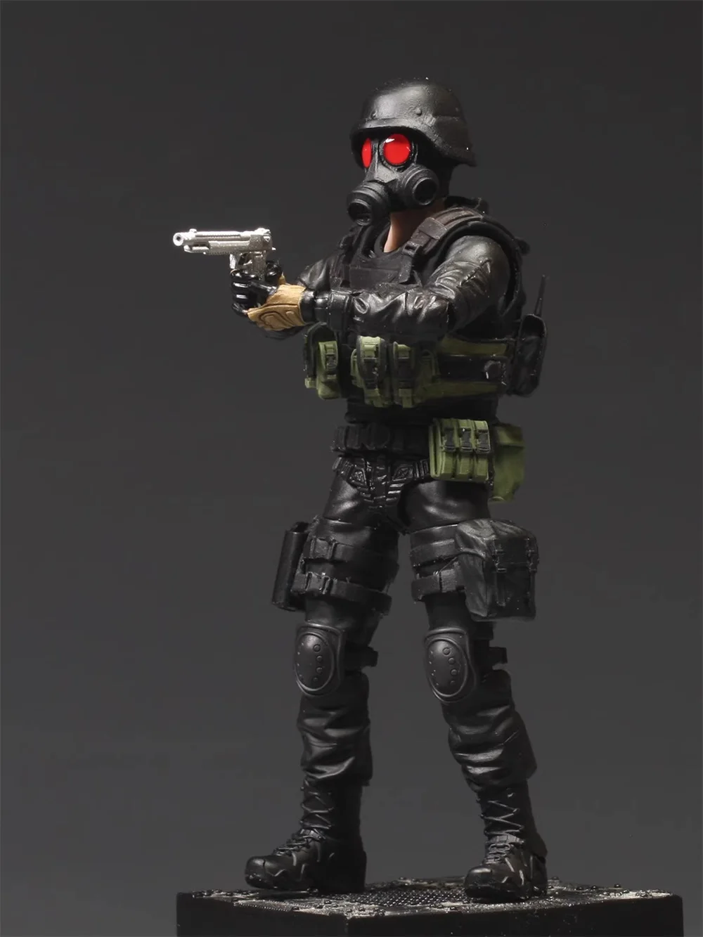 1/18 Acid Rain Residents of the Grim Reaper Hunk Full Set Evil Moveable Action Figure Accessories For Fans Collectable DIY