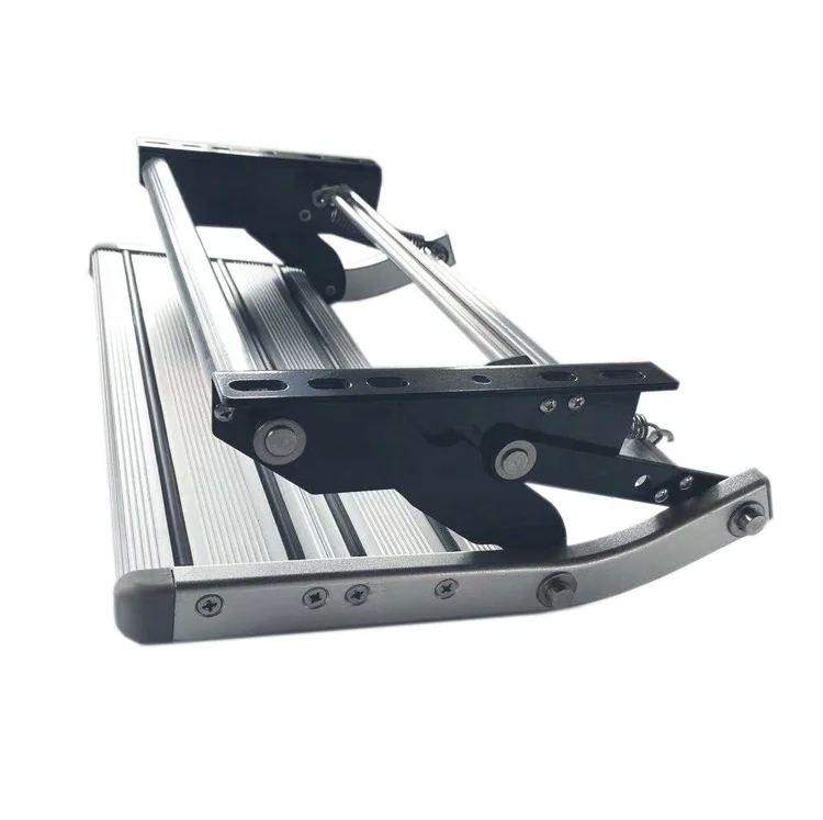 High Quality Car Side Automatic Convenient Telescopic Steps For RV Camper Trailer Motorhome Ladders