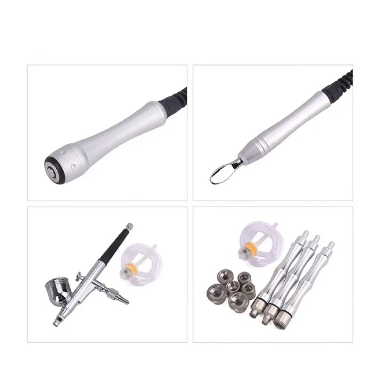 Electroporation Micro Current Ionic Galvanic Facial Hydro Diamond Dermabrasion Peel Hydro Exfoliation Machine