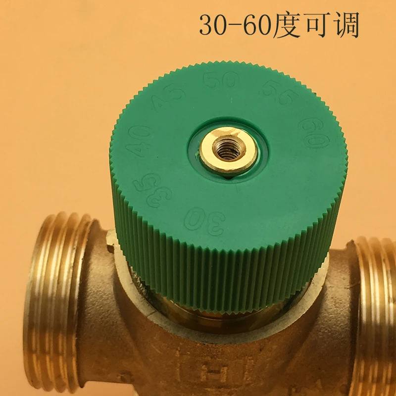 Bronze union thermostat anti-scald thermostat water mixing valve