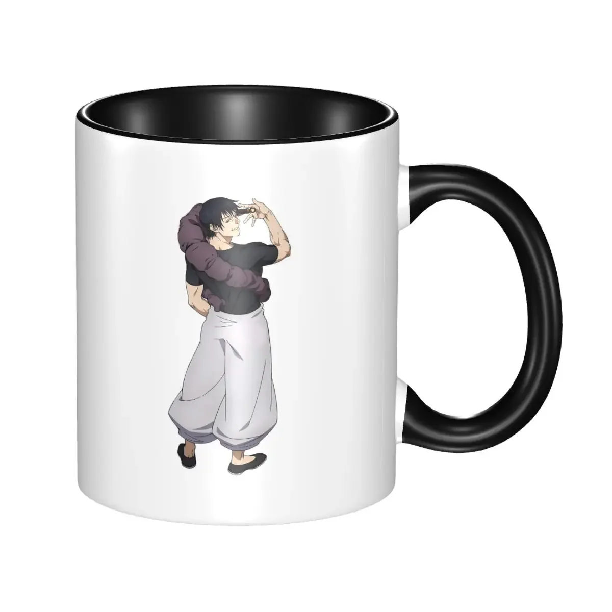 

Jujutsu Kaisen Toji Fushiguro Mug Funny Ceramic Coffee Cups Tea Mugs Milk Cup Drinkware Gift for Friends